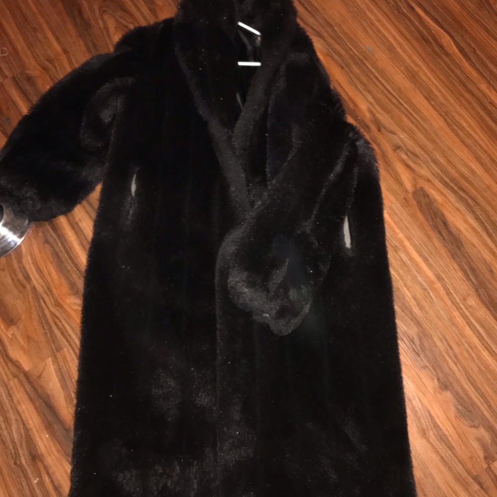 Black Fur Coat